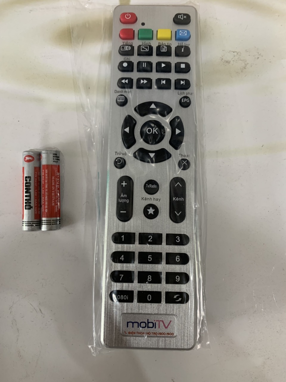 [HCM]Điều khiển - Remote đầu thu MobiTV