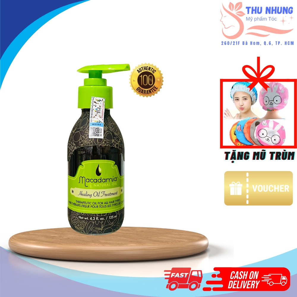 [Tặng mũ trùm]TINH DẦU MACADAMIA HEALING OIL TREATMENT DƯỠNG TÓC