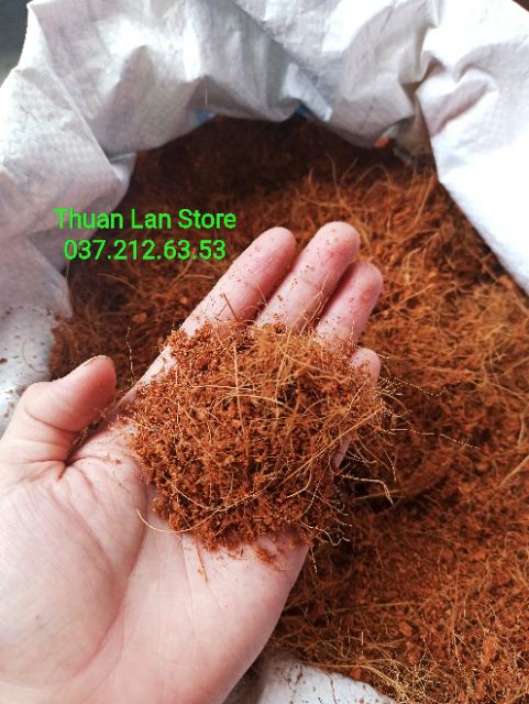 Mùn Xơ Dừa Trồng Cây gói 500g