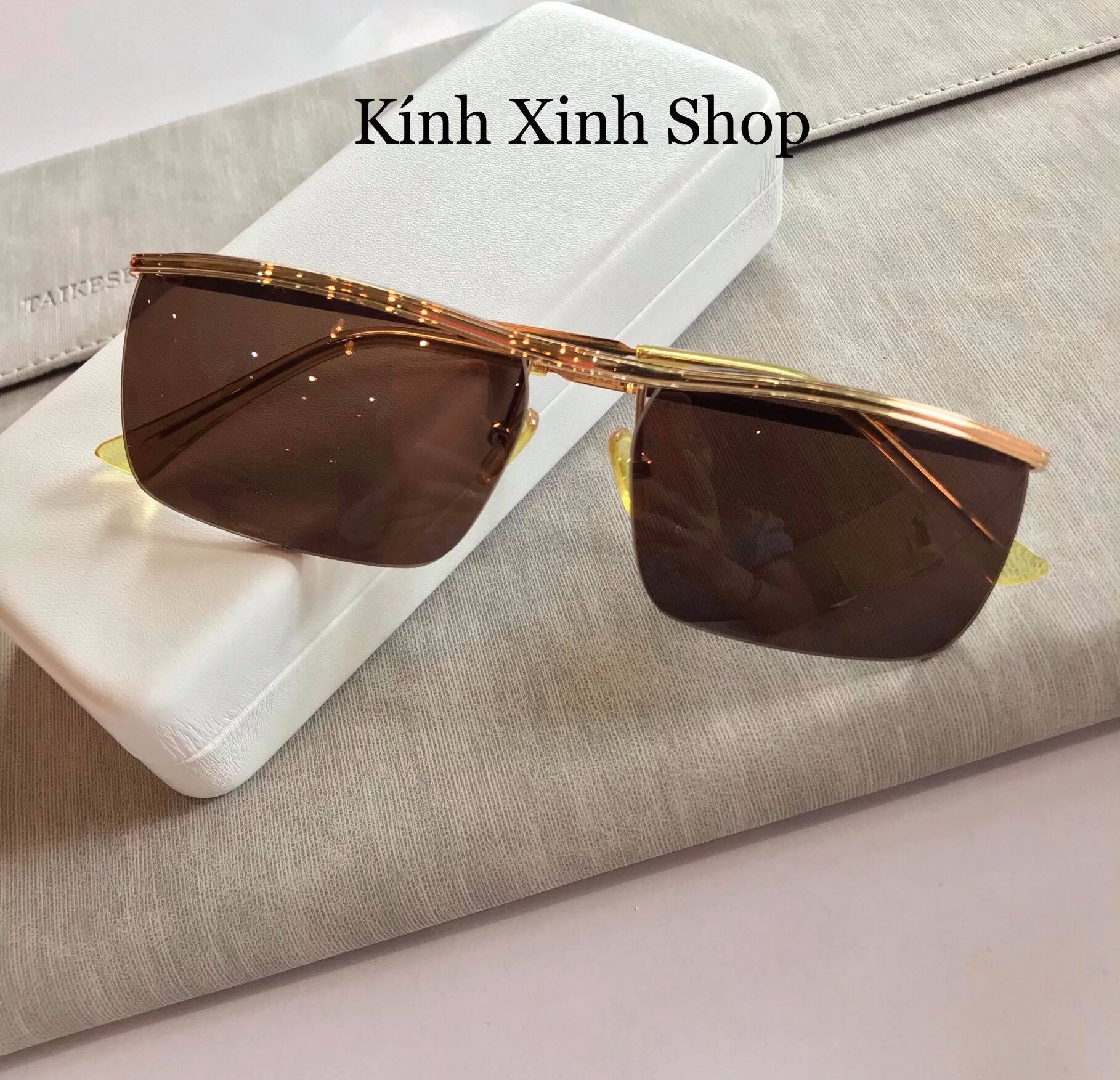 Kính râm nam solex amor 14k ve vàng cao cấp - fullbox phụ kiện