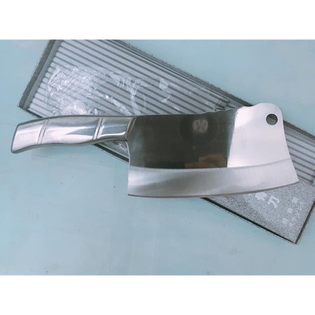 Dao chặt inox nguyên khối King fish