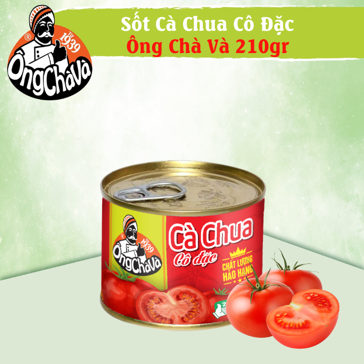 Ong cha va tomato paste 210gr
