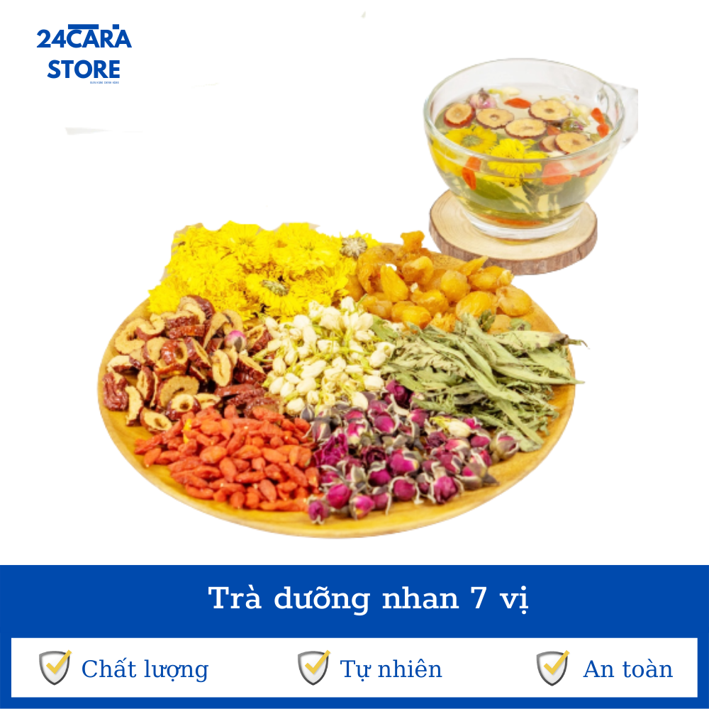 [1 trial pack] Tea Nourishing entitled 7 taste (Chrysanthemum, Century element, apple sliced, jasmine, rose buds, humiliation, Sweet Grass)