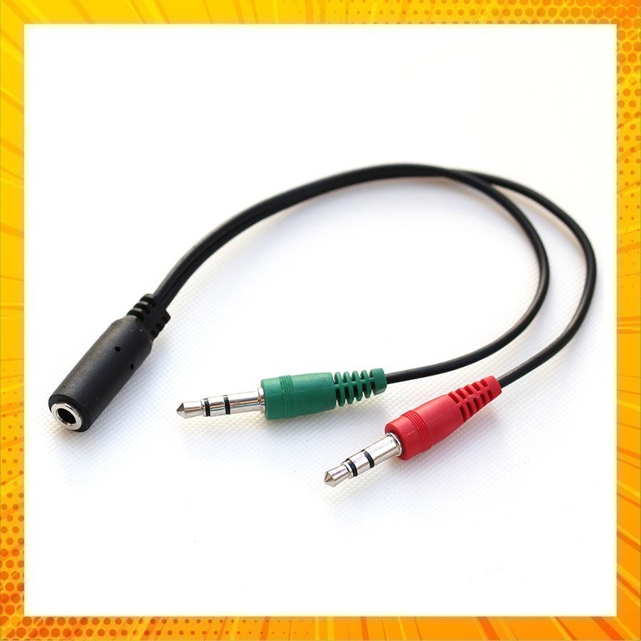 DÂY GỘP JACK TAI NGHE VÀ MICRO