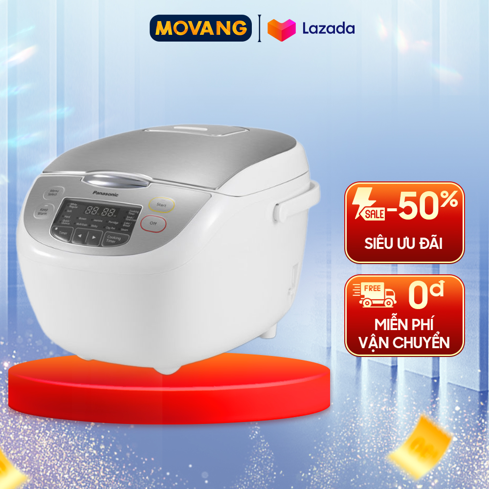 [GIAO TẠI HCM] - Nồi cơm điện tử Panasonic 1.8 lít SR-CX188SRAM