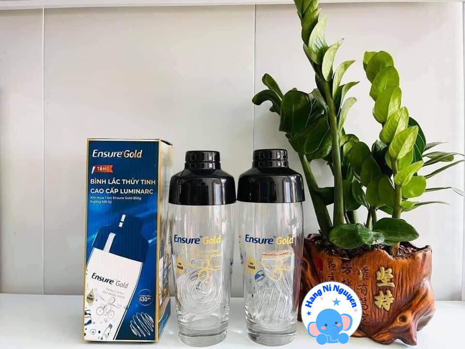 Bình lăc Thuỷ tinh Luminarc (HKM sữa Ensure)