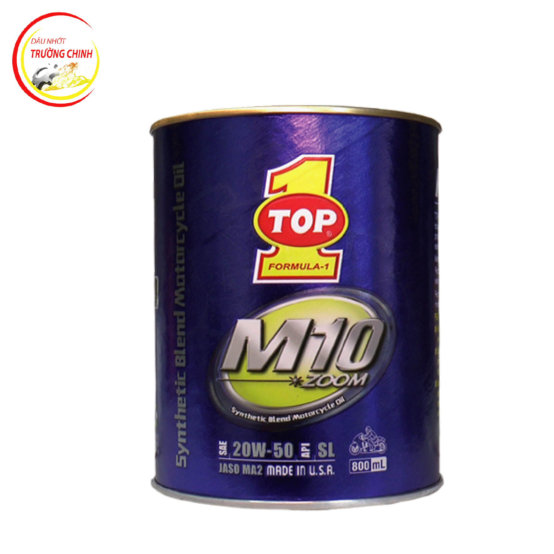 Nhớt Top 1 M10 Zoom 20W50  dành cho xe số