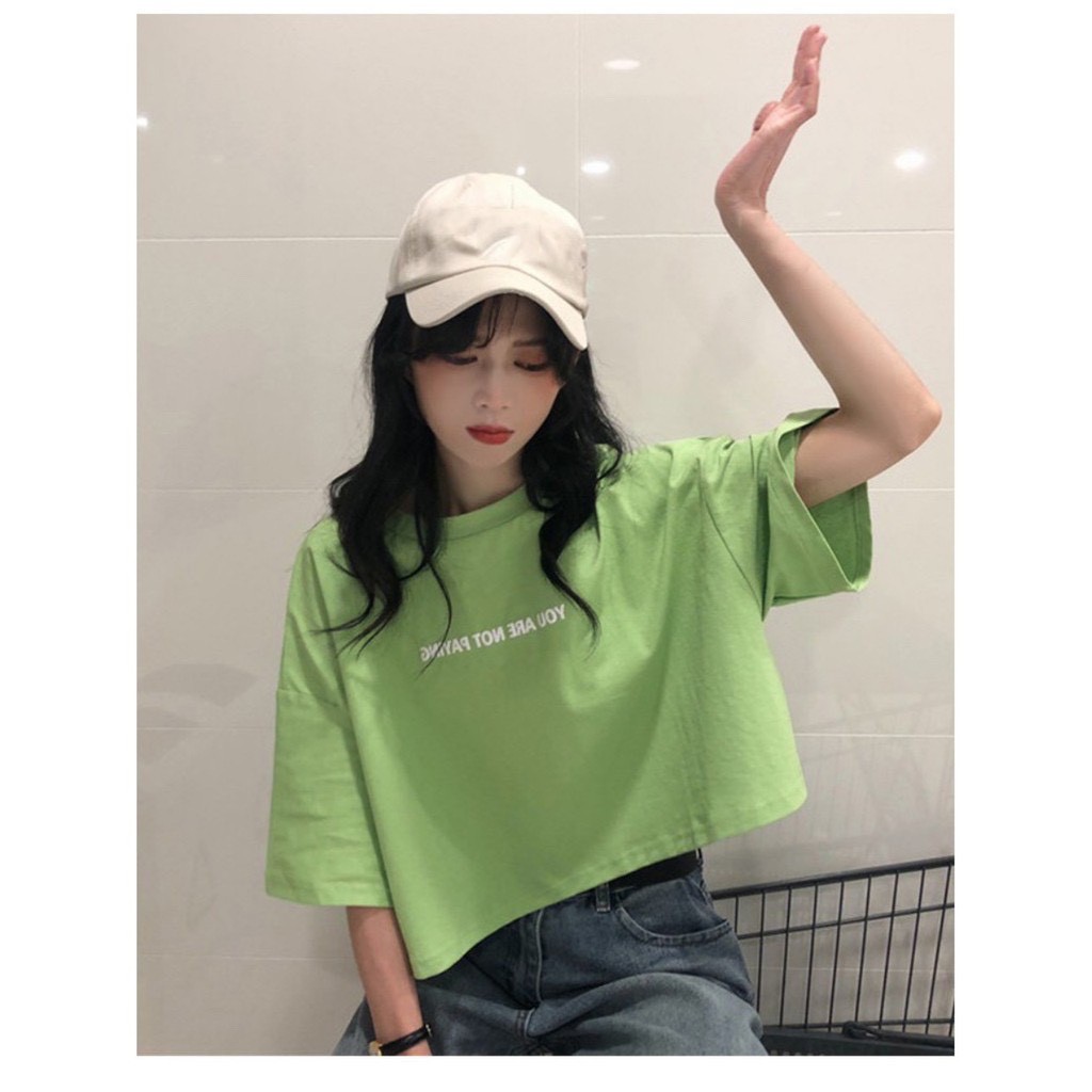 Áo Thun Nữ ❤️❤️ Áo Croptop You Are Not Paying