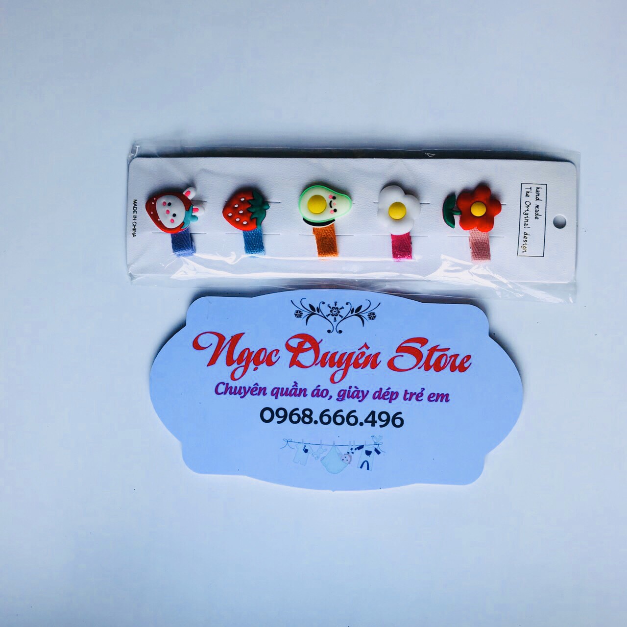 Set 5 cặp tóc xinh xắn dễ thương phong cách hàn quốc cho bé