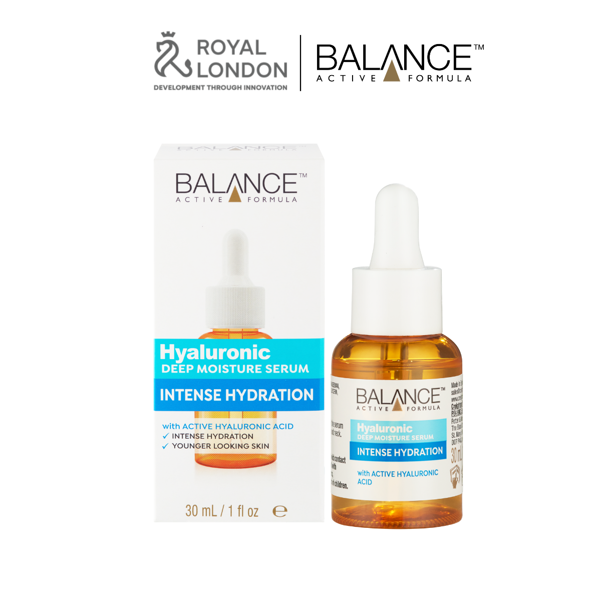 Serum Cấp Nước Dưỡng Ẩm Balance Active Formula /Hyaluronic Deep Moisturizing 30ml