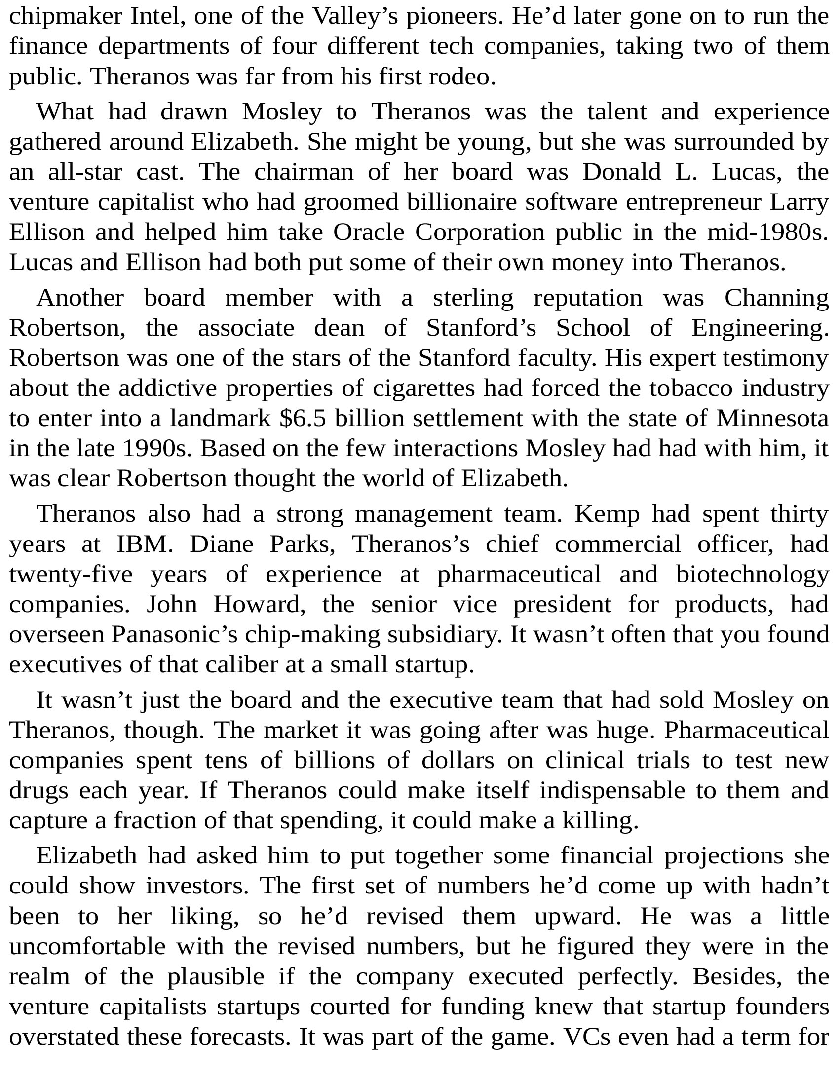Bad Blood Secrets and Lies in a Silicon Valley Startup