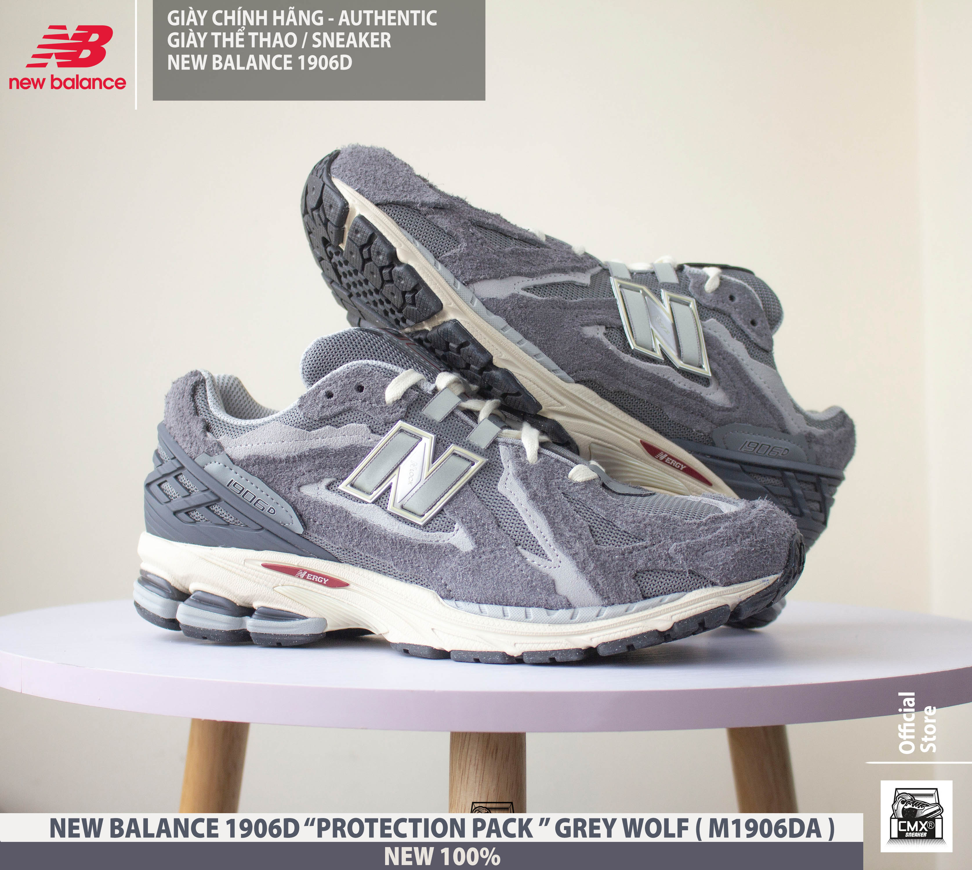 😘 [ HÀNG CHÍNH HÃNG CÓ SẴN ] Giày New Balance 1906D GREY WOLF ( M1906DA ) - AUTHENTIC 100%