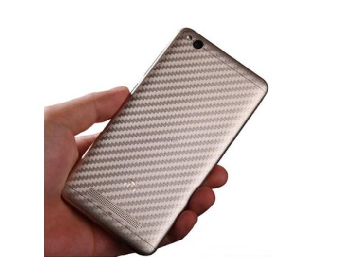 Miếng dán carbon mặt lưng cho Xiaomi Redmi 4A