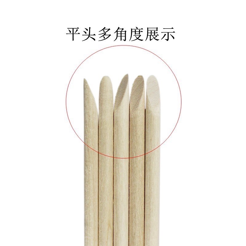 [HCM]Que gổ đẩy da chết đính đá charm