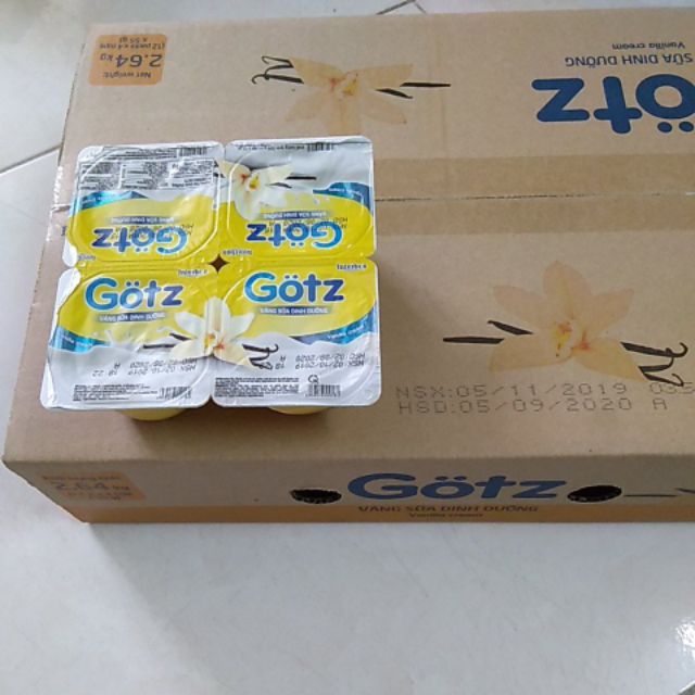 24 HỘP VÁNG GOZT×55G.