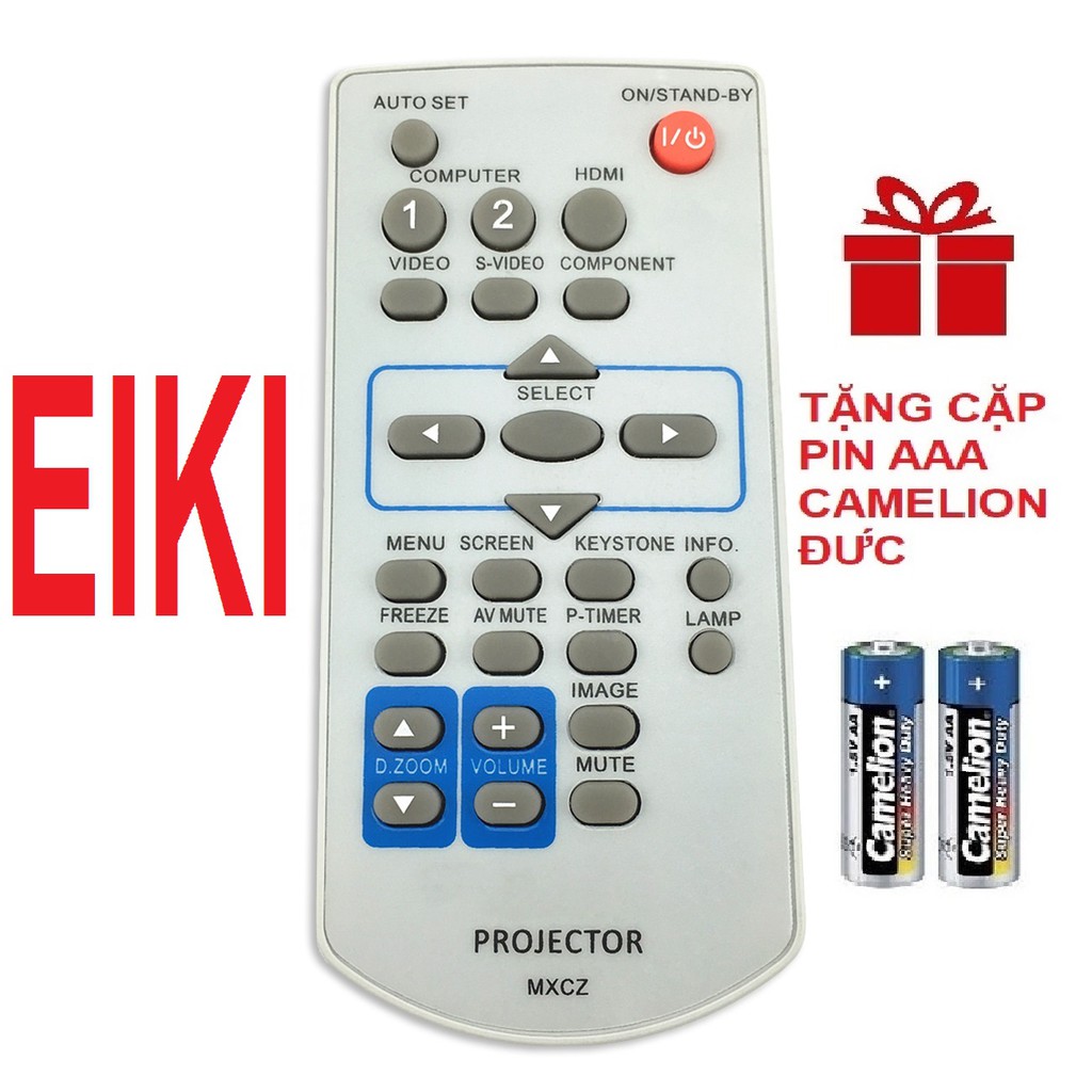 Remote máy chiếu eiki mẫu 1 - điều khiển máy chiếu eiki mẫu 1 - projector