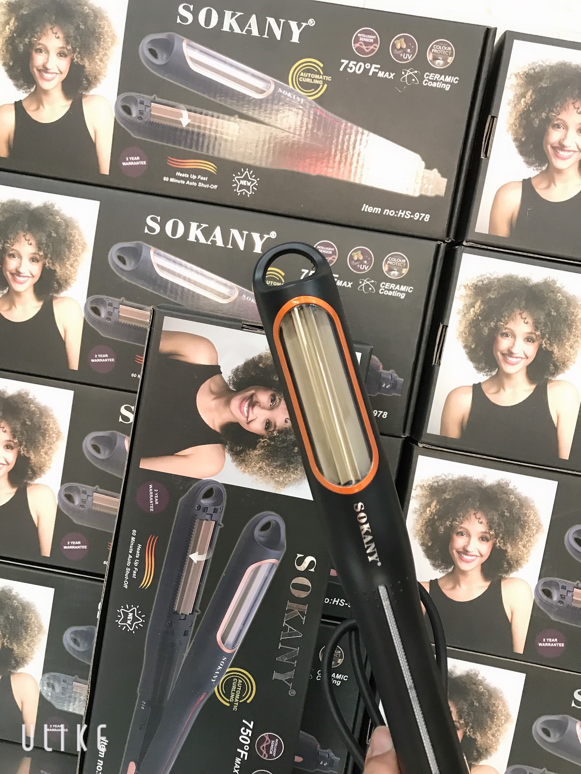 Máy bấm tóc , dập xù tự động SOKANY HS-978