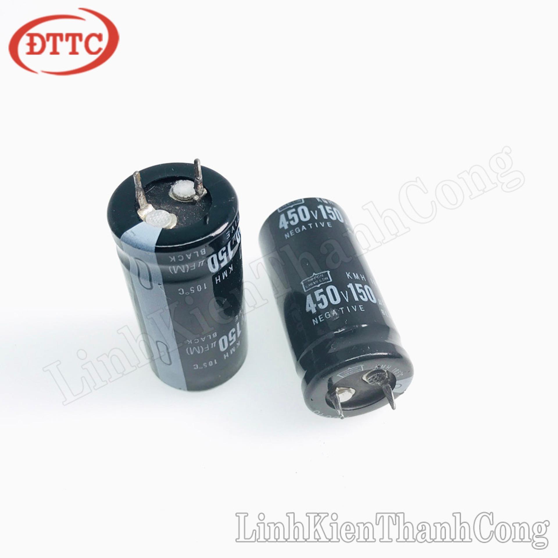 Tụ 150uF 450V chân cứng ( 22x45mm)