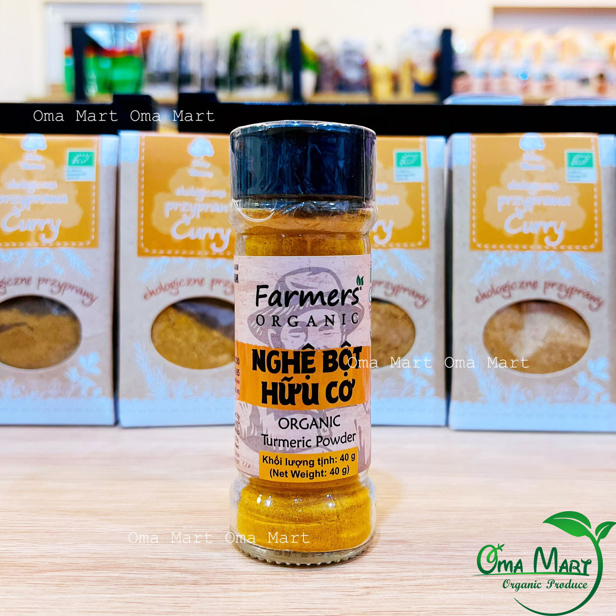 Turmeric powder organic farmers 40g