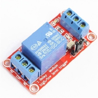 Module relay 1 kênh/ 2 kênh có opto cách ly 5vdc, 12vdc 24vdc h/l