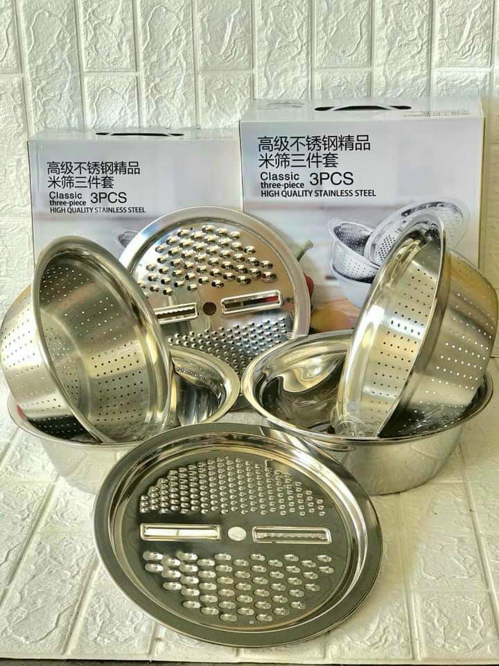 [HCM]BỘ BÀO RAU CỦ INOX