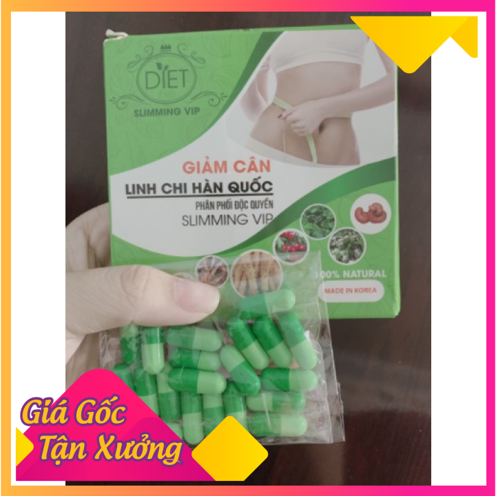 [HCM]Giảm cân Linh chi hàn quốc 30 ngày [ Chính Hãng Hàng Chuẩn]