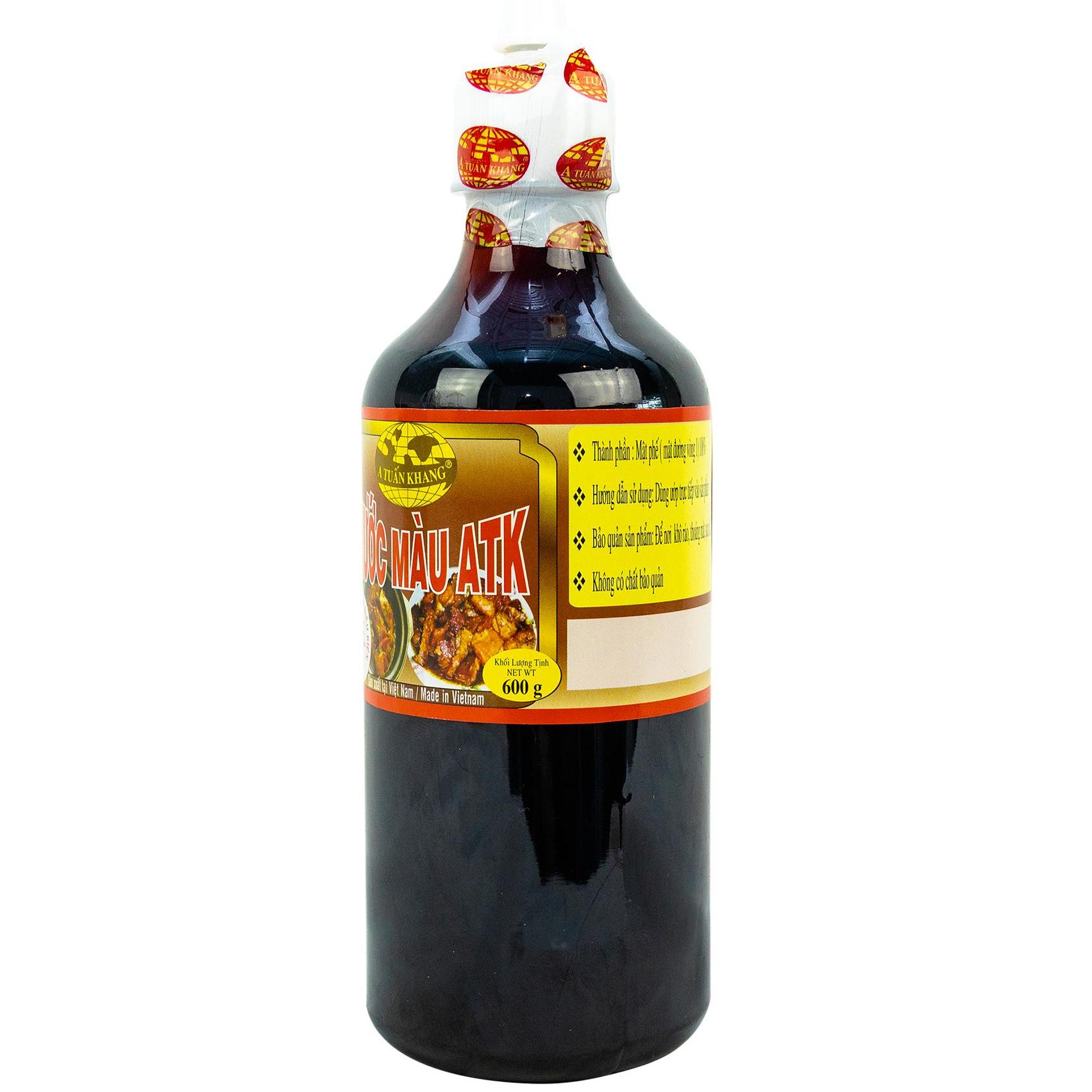 Atk Color Liquid 600g Bottle - Fish Stock Liquid, Marinate Delicious Meat, Rich in Traditional Flavor | A Tuan Khang