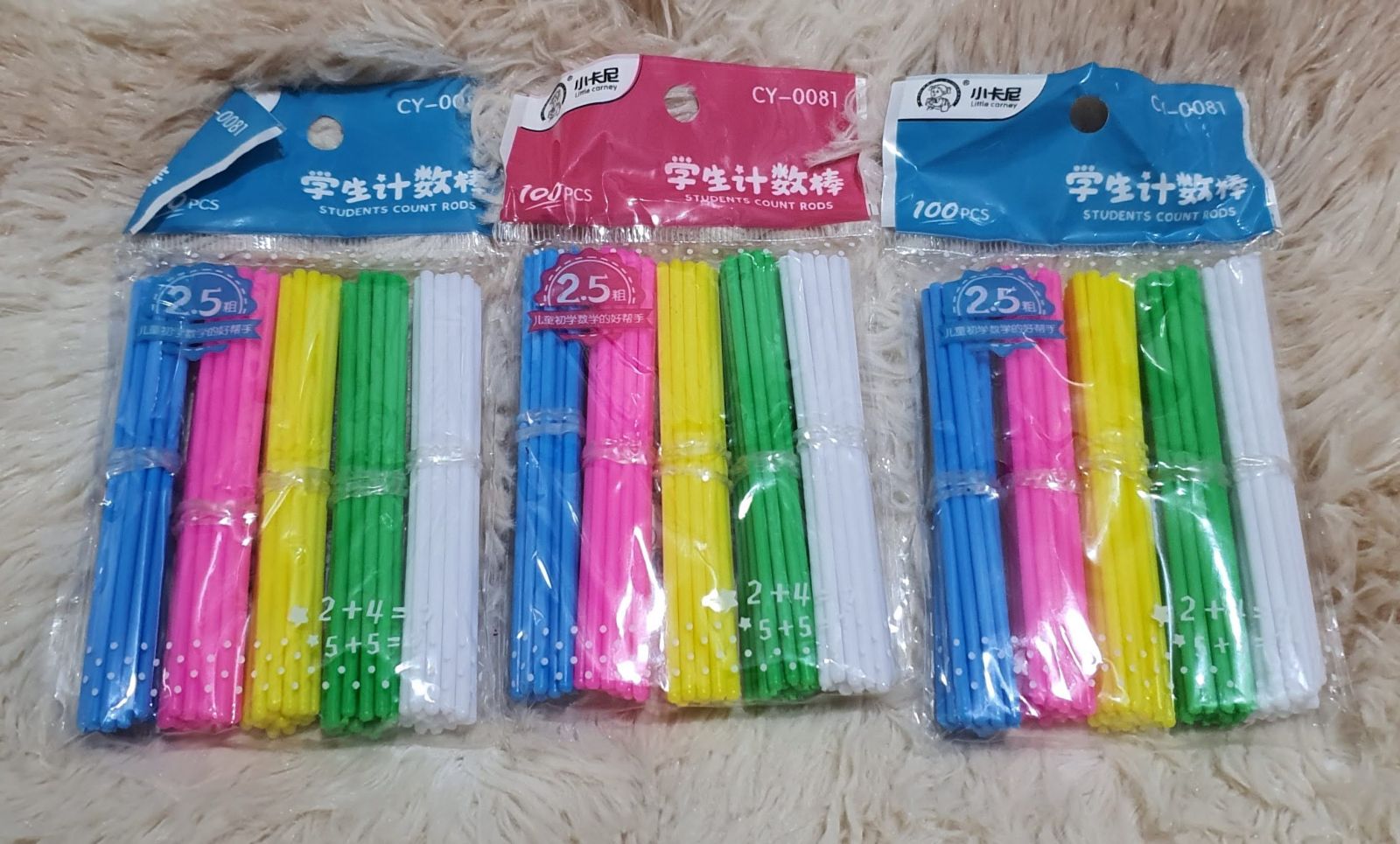 Set 100 Cây Que Tính Cho Bé Học Toán Dài 10cm