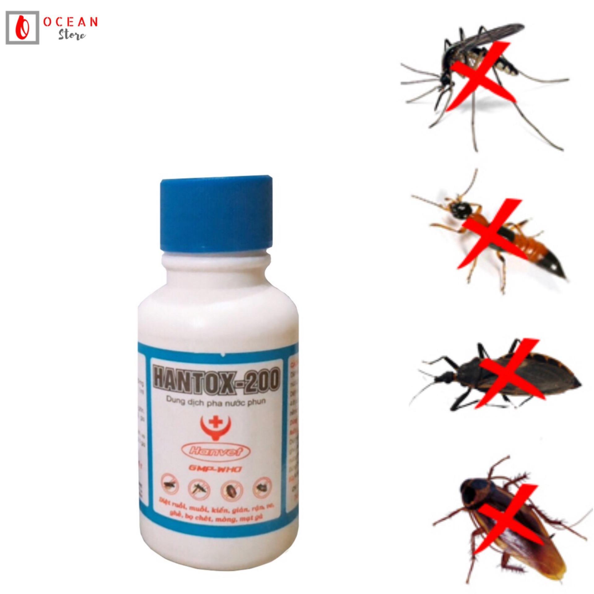 Thuốc diệt kiến, dán, ve ghẻ - Hantox 100ml