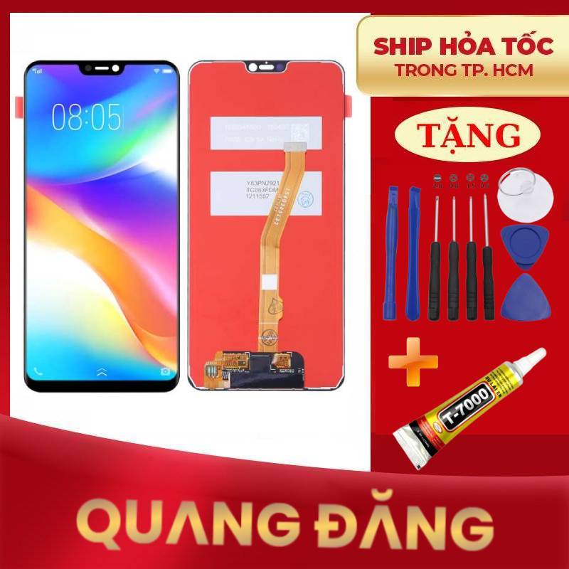 Bộ màn hình vivo v9 /y85 tặng keo dán và bộ sửa 9 món