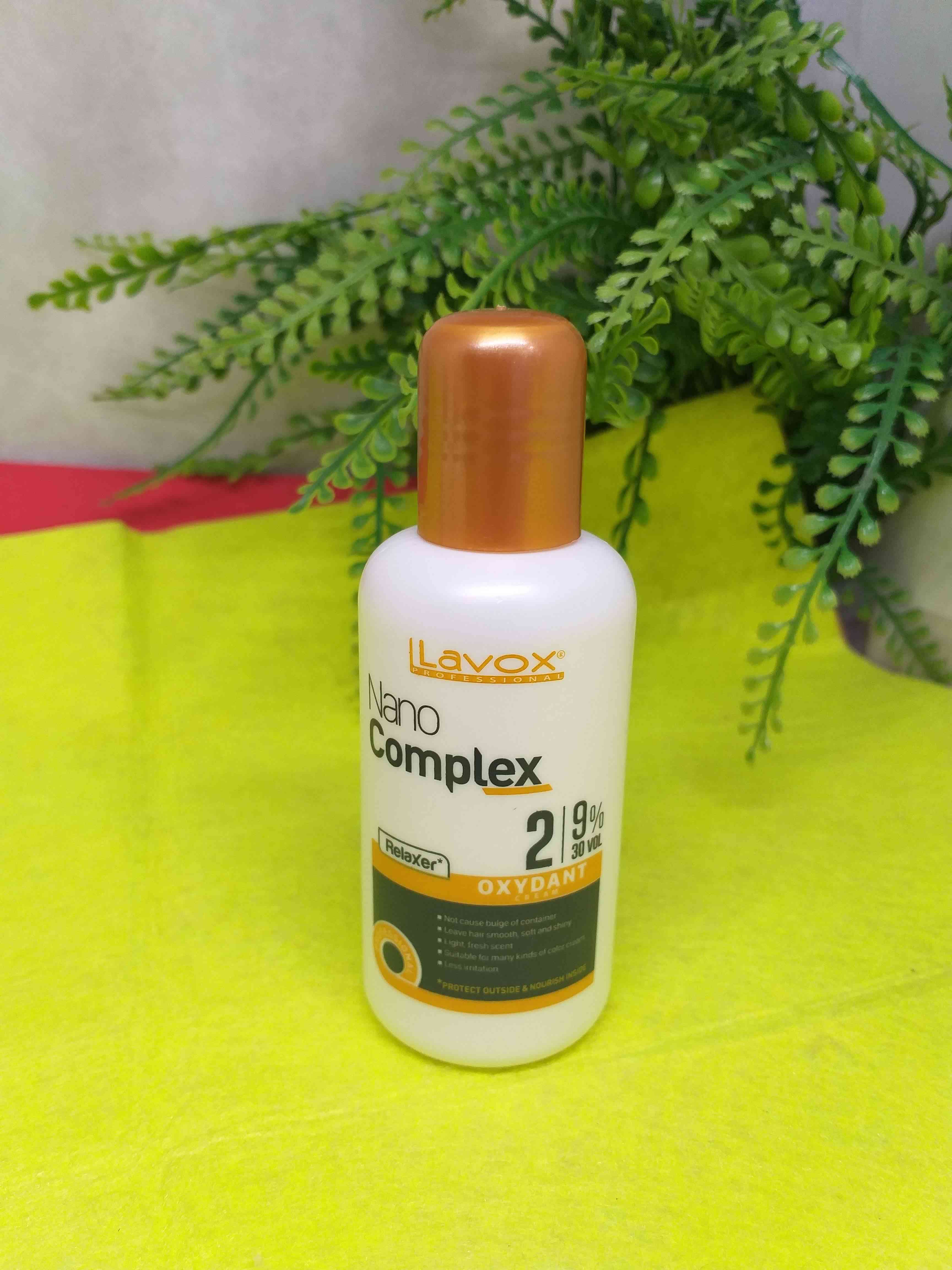 [HCM]Combo kem nhuộm tóc & Oxy  Lavox Nano Complex 100ml ( 2 x 100 ml )