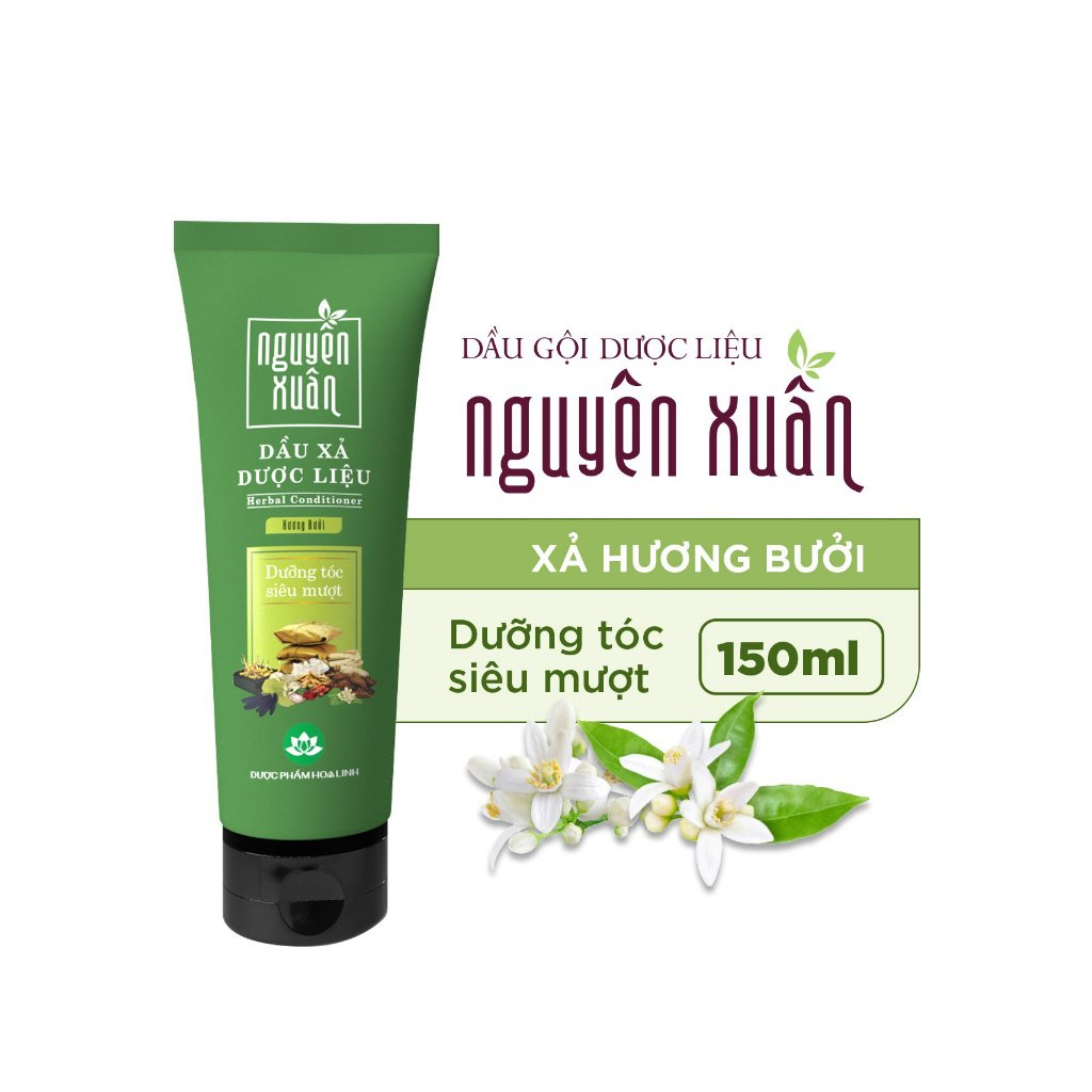 [HCM] Dầu gội dược liệu Nguyên Xuân Bồng bềnh (Vàng) - Dành cho tóc dầu, tóc bết