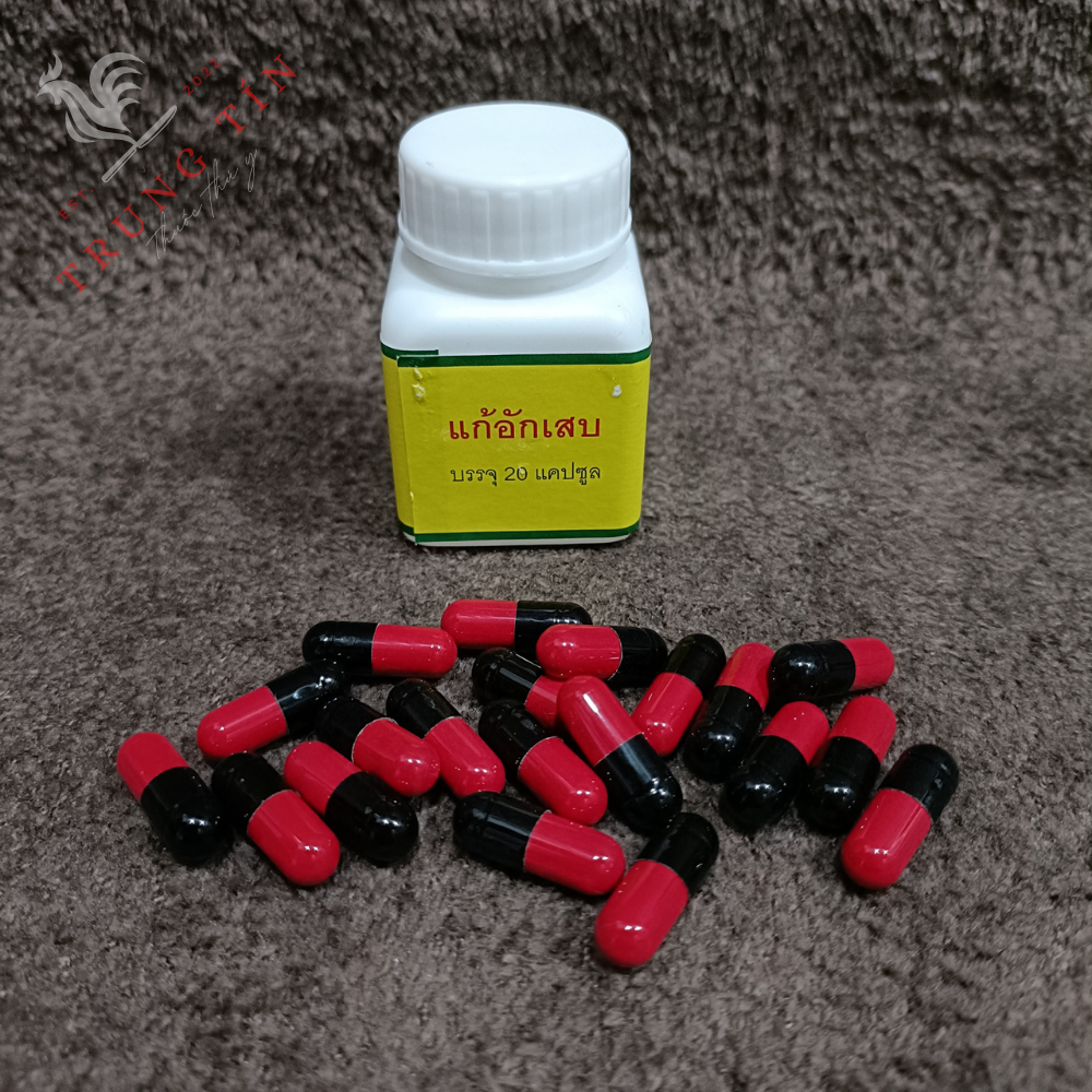 tiêu ké , gom ké dành cho gà đá . ké lườn . ké cổ  (1 lọ / 20 viên)