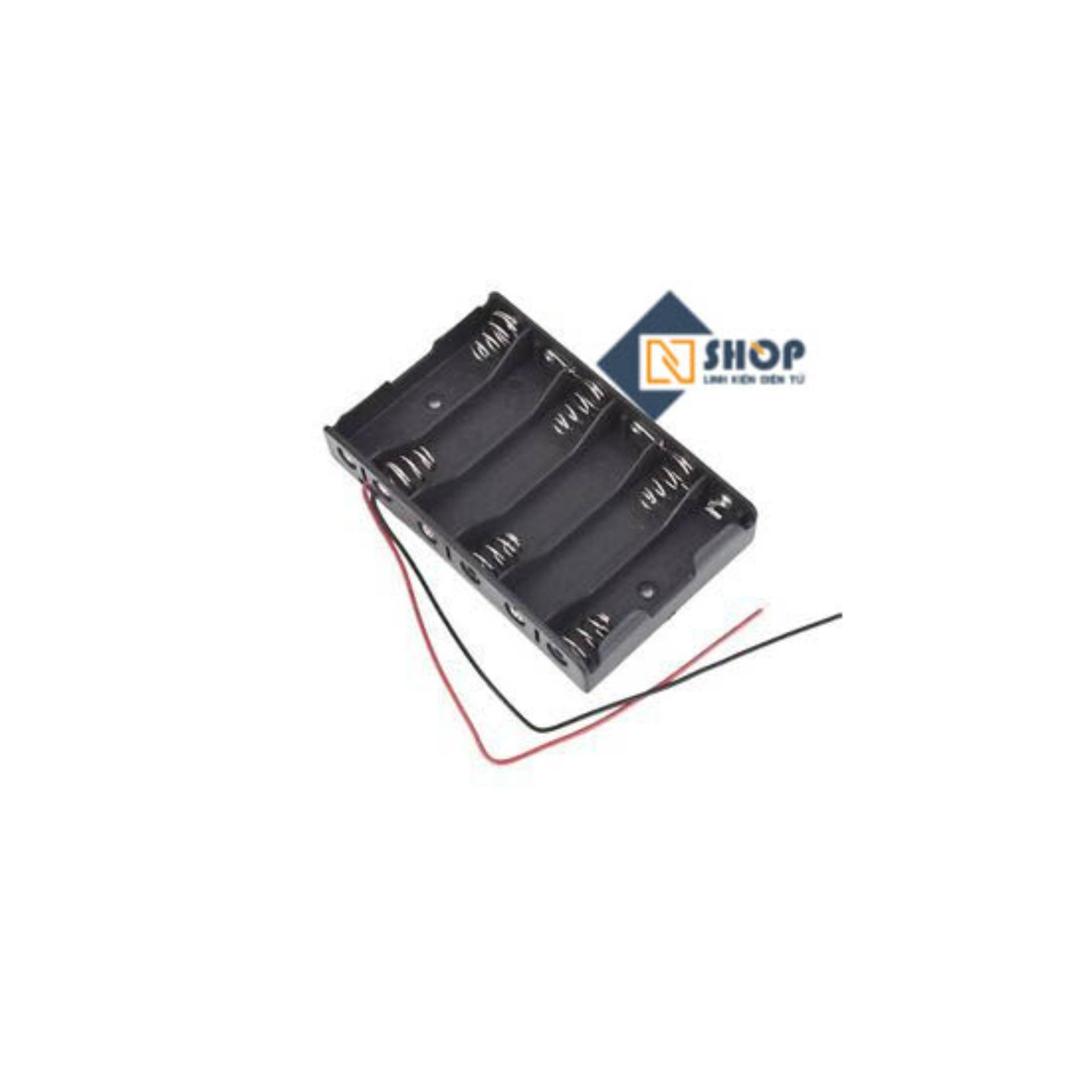 Hộp đế 6 pin aa