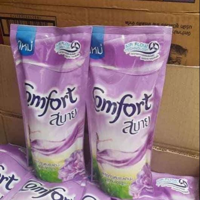 Combo 2 Túi Nước xả vải Comfort Thái bịch 500ml - Màu Tím