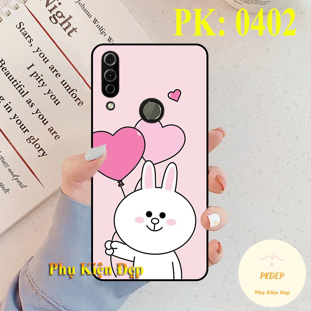 [HCM]Ốp lưng Vsmart Joy 3 dẻo đen in hình thỏ cony cute