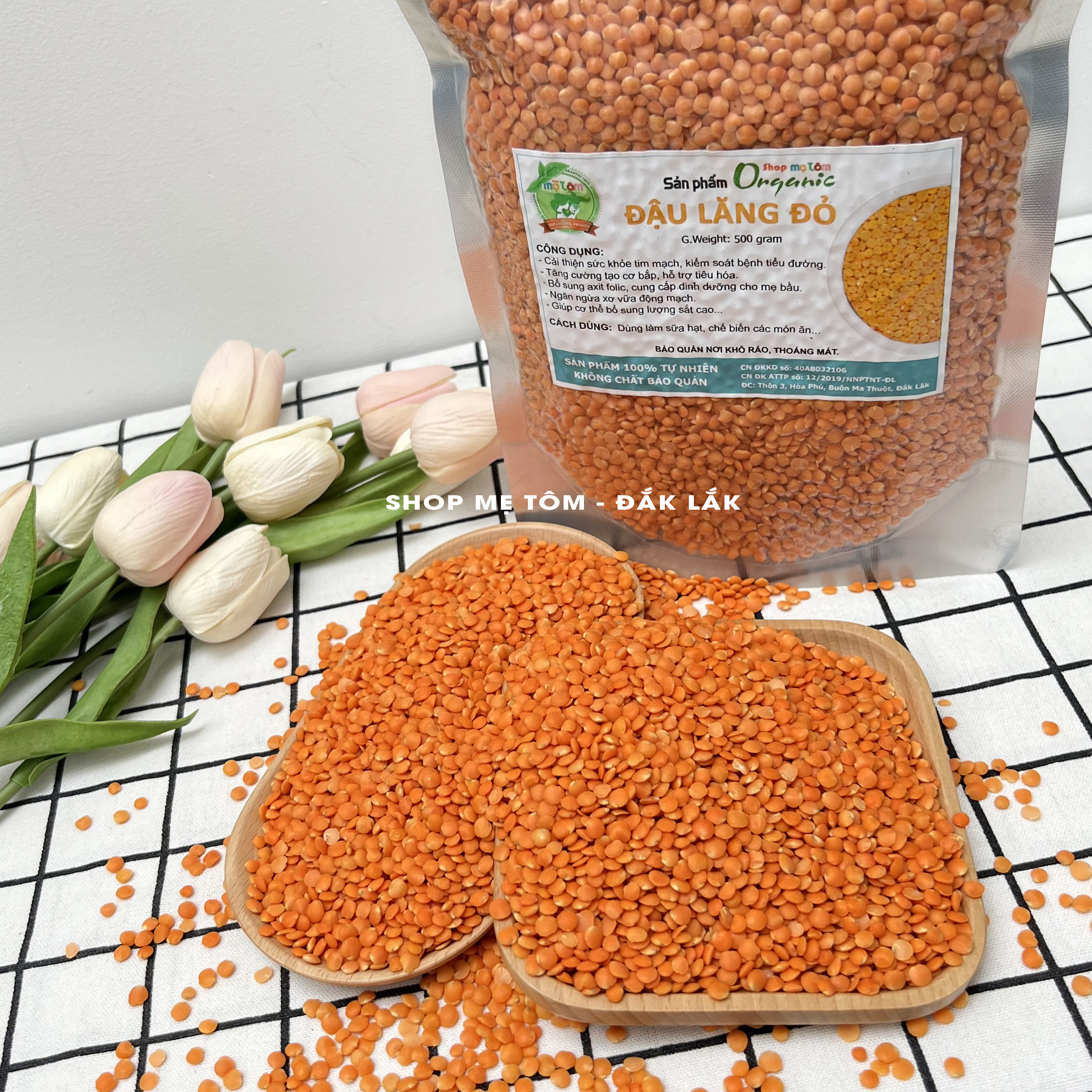 ĐẬU LĂNG ĐỎ NHẬP KHẨU PHÁP