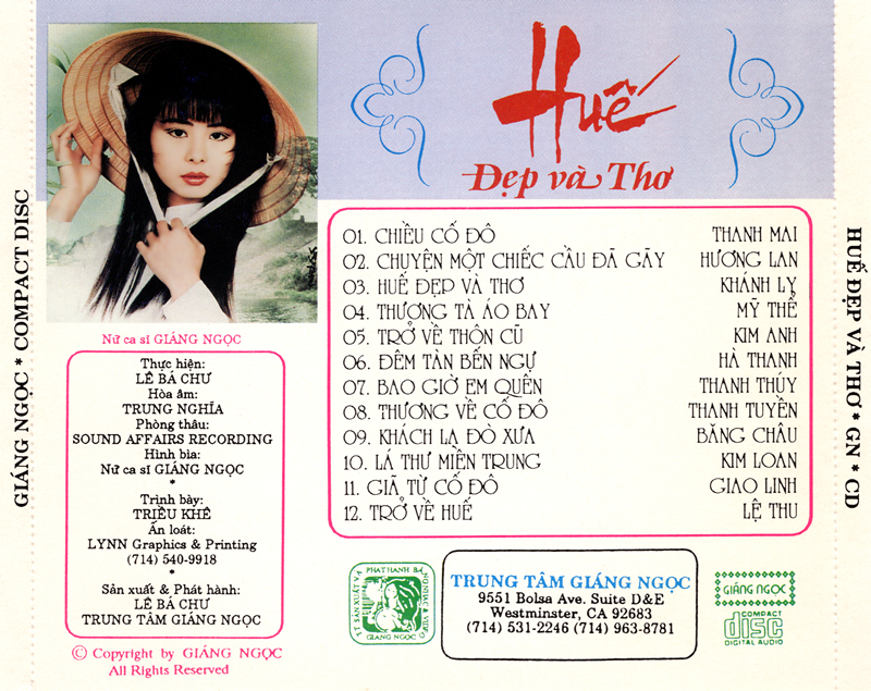 bộ 5 đĩa cd nhạc về Huế 1