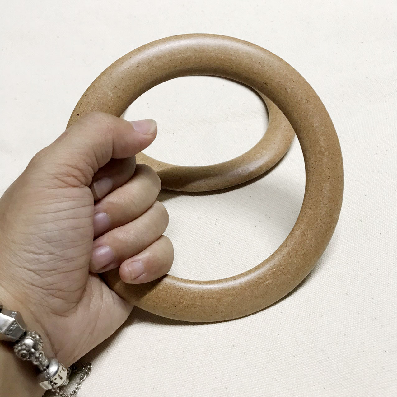 Quai Gỗ Tròn Làm Túi Handmade (1 Cặp)