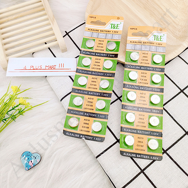 Combo 5 - 10 - 20 Pin Ag10✓ Pin giá rẻ ✓ Alusmart