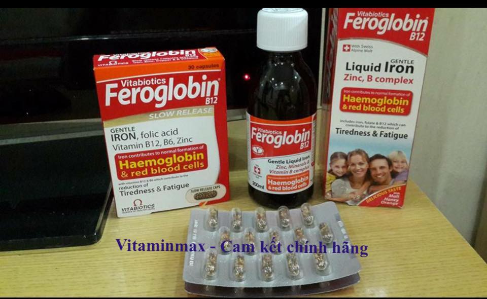 Thuốc bổ máu - Feroglobin 30 viên