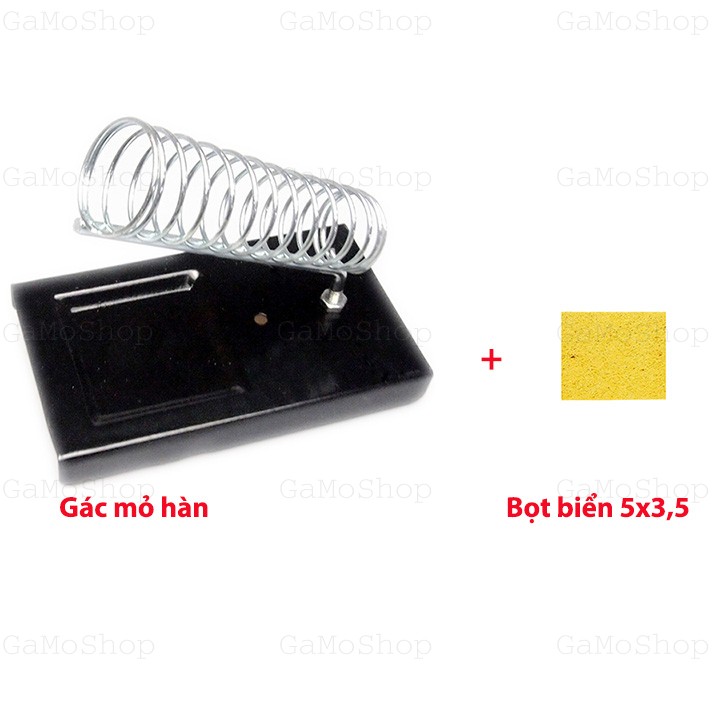 [HCM]B2- Bộ Gác mỏ hàn và miếng Bọt biển GamoShop