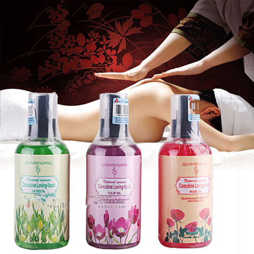 Dầu mát xa toàn thân thư giãn hương hoa tự nhiên 200ml