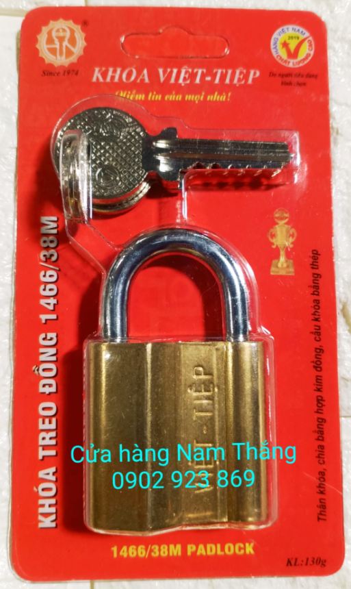 Ổ KHÓA ĐỒNG - VIỆT TIỆP [HÀNG CHÍNH HÃNG]