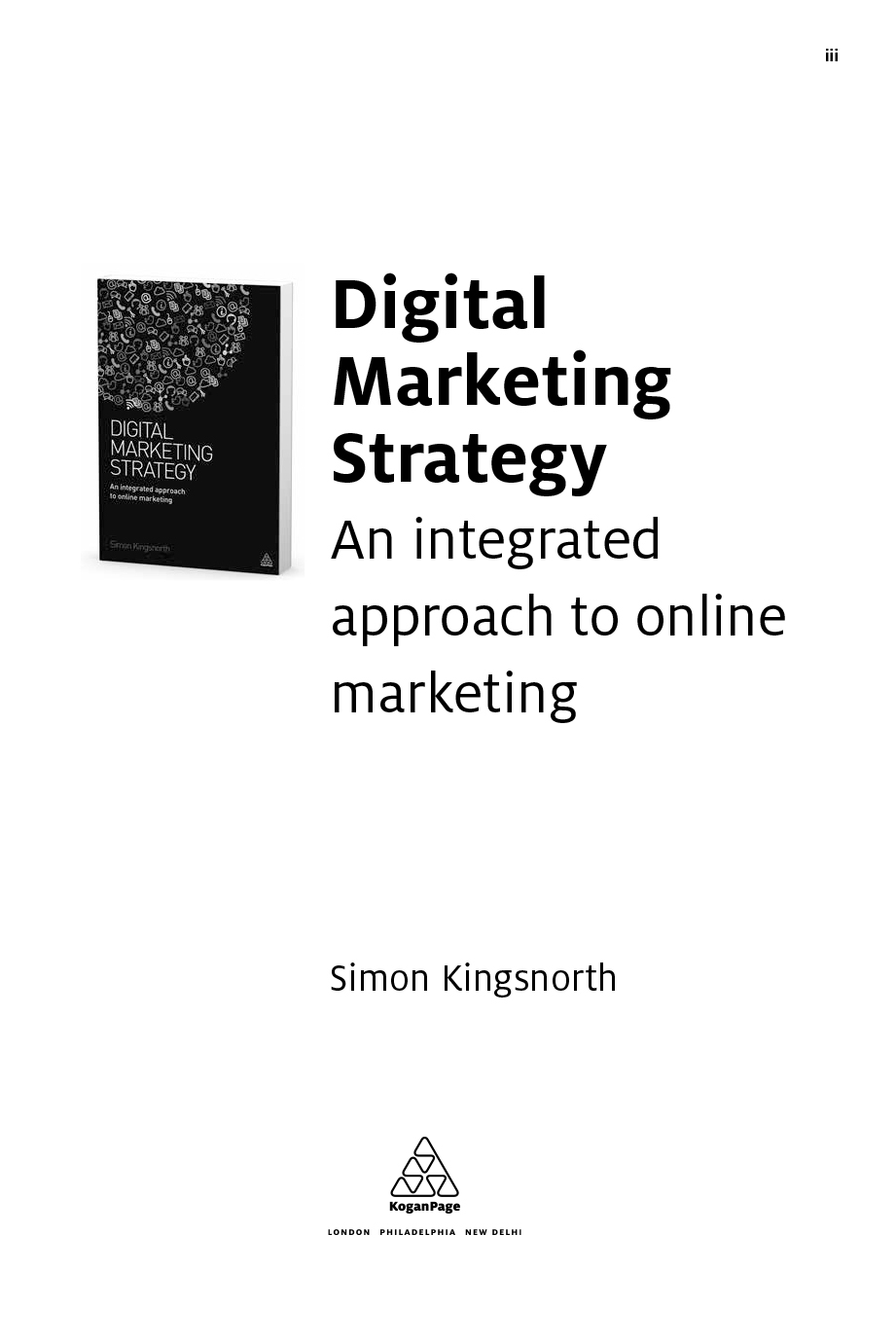 Digital Marketing Strategy (2016)