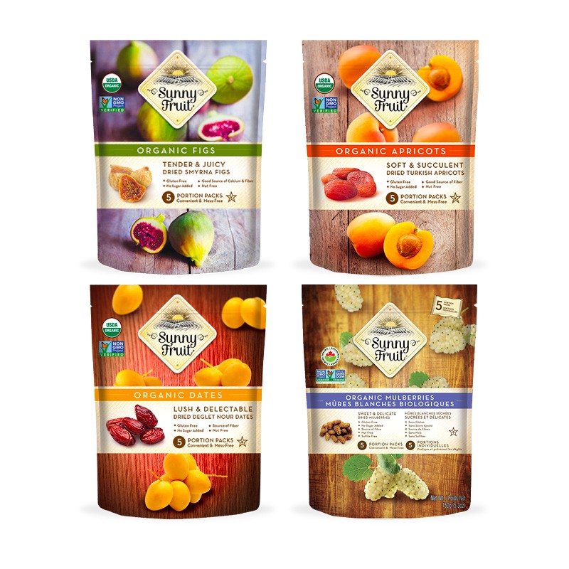 Mơ sấy hữu cơ 250g - Sunny Fruit