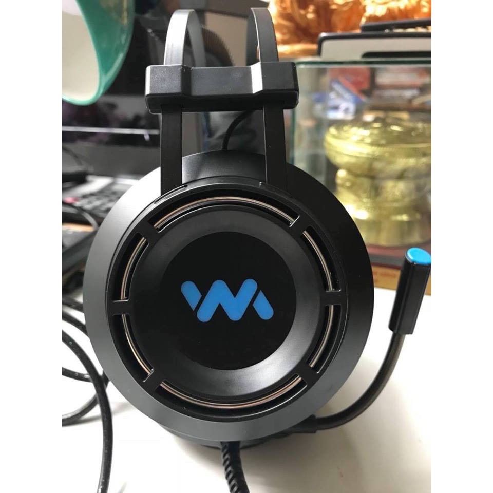Tai nghe gaming Wangming WM9800 giả lập 7.1 USB (đen)