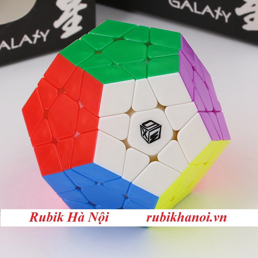 Rubik Megaminx Qiyi Xman Galaxy Stickerless Cao Cấp