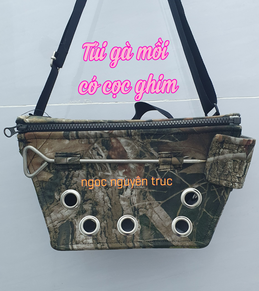[HCM]Túi gà mồi  kèm cọc ghim
