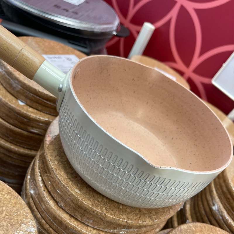 Chảo lòng sâu chống dính vân đá kích thước 18cm